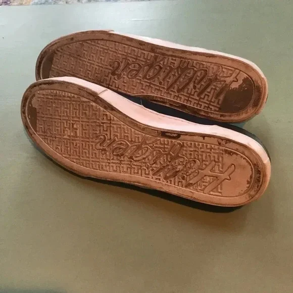 Tommy Hilfiger low top sneakers Blue w/ red white accents Women’s size 10 - Picture 7 of 8